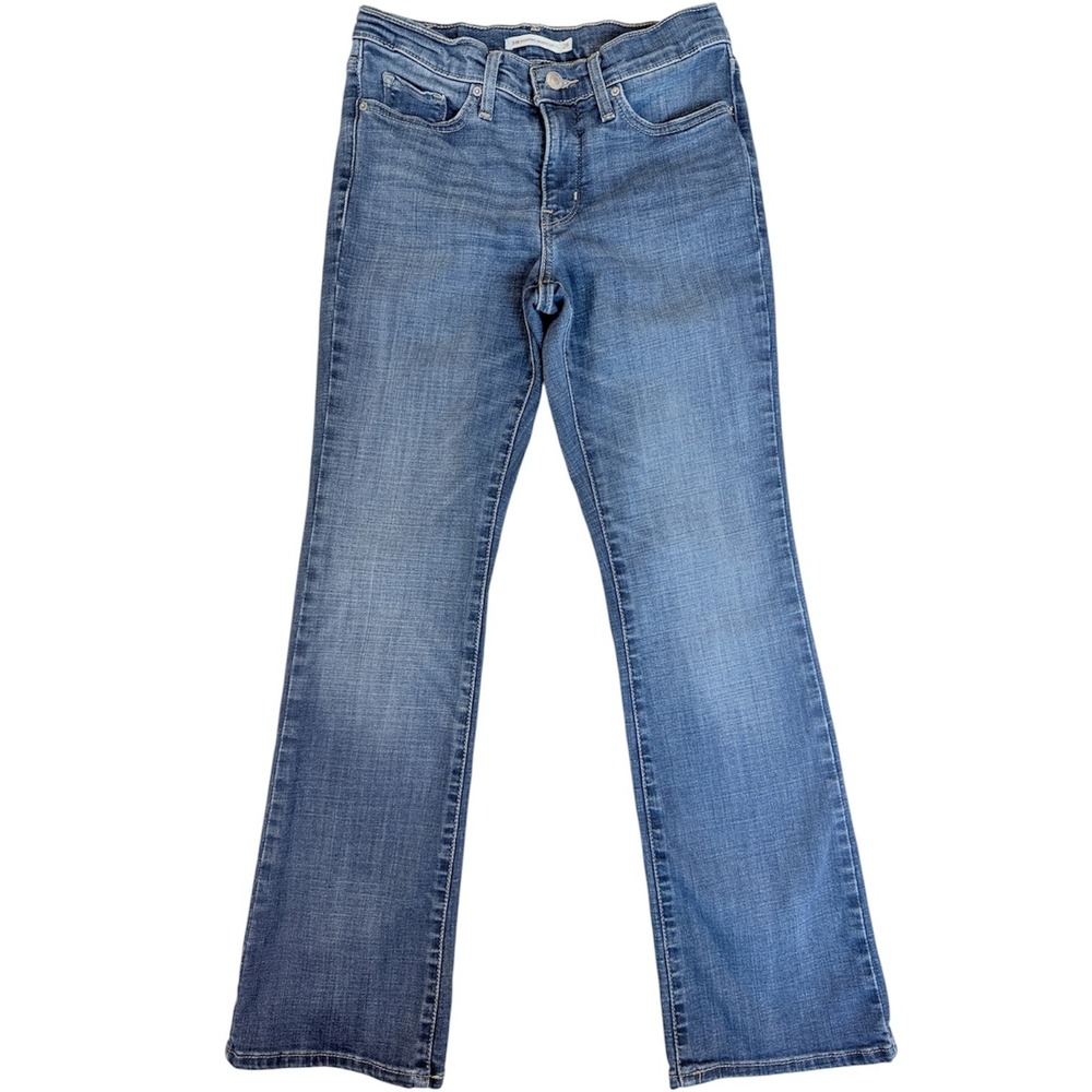 Levi's 315 Shaping Bootcut Women 26 Blue Denim Mid Rise Stretch Jeans